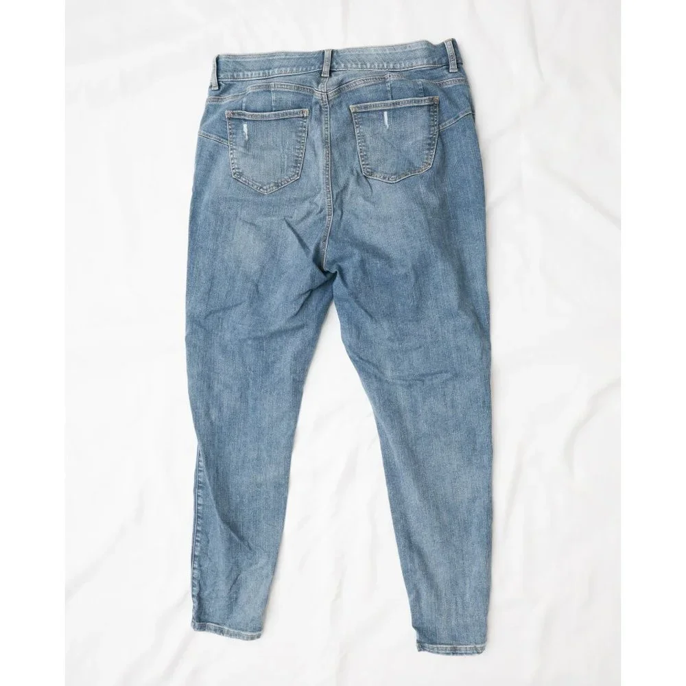 Torrid Distressed Bombshell Skinny Jeans Size 20T. In excellent condition! - Picture 3 of 7